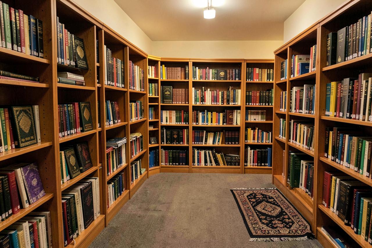 School library and Islamic reading room